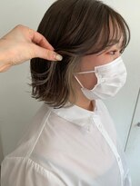 エミィ(emme)&nbsp;【emme×笹川】イヤリングカラー×ボブ