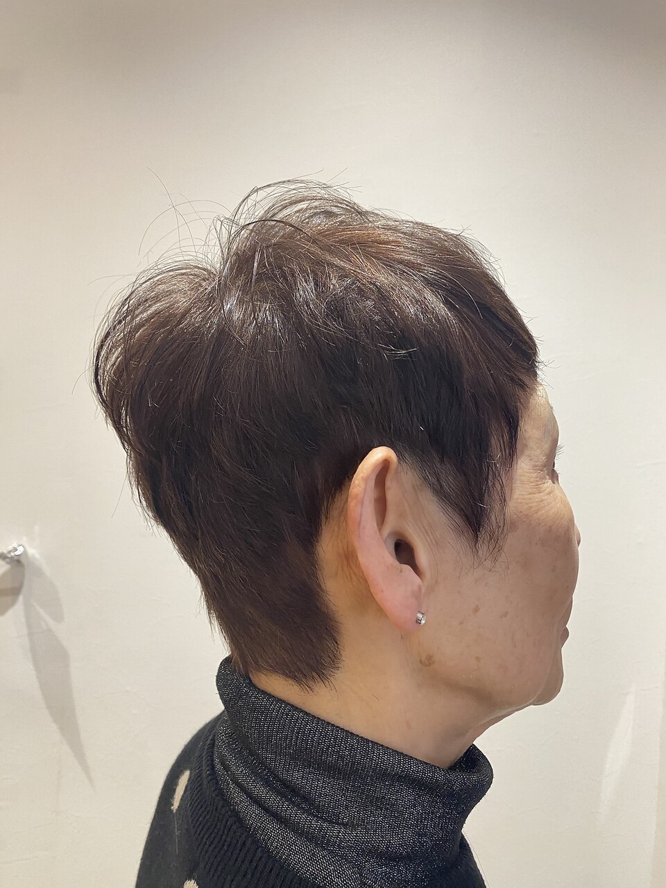 ＊ ベビーベア　ちょっとレトロな感じ＊　芥子 motohashi | . 短いだけじゃないピクシーショートは質感調整が肝
