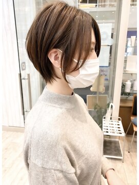 ヴィサージュタイム(VISAGE thyme) 【スタイリングが苦手な方におススメ】丸みショートボブ