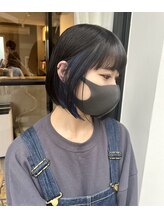 【haru】カット×インナーカラー×トリートメント