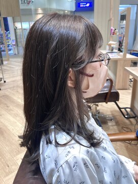 カシータ ヘア リゾート イオンモール熱田店(Casita hair resort) 髪質改善トリートメント×イヤリングカラー×グレージュ