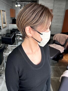 バーチョ(bacio) 20代30代40代◎小顔骨格矯正ショート【麻生/札幌ショート/白髪】