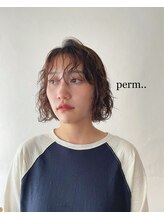 グラムヘアデザイン(g. hair design) 《　癖風ニュアンスパーマ   》