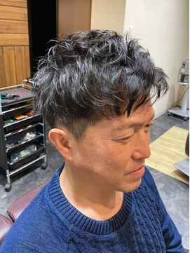 ヘアーズロー(hair's LOWE) 【 hair's LOWE 】ツーブロック/メンズパーマ/ニュアンスパーマ