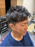 【 hair's LOWE 】ツーブロック/メンズパーマ/ニュアンスパーマ