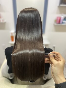 リック(lic) 【吉祥寺lic/近藤】色落ちのオレンジを軽減。艶髪アッシュカラー