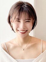 ファチュール(fAture.)&nbsp;大人可愛い30代40代50代小顔ウルフレイヤーボブ丸みショートボブ