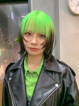 テトヘアー(teto hair) ボブウルフ、ウルフカット、フェイスレイヤー、顔周りウルフ