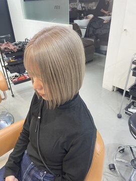 レックス 中野(rex) ミニボブ　ミルクティーベージュ