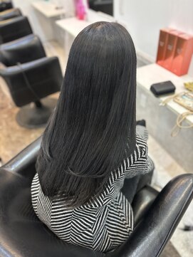 ラビス(Lovis) コリアンブラック/レイヤーカット/ブラック