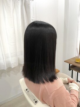 美髪専門サロン バイ マイル(美髪専門サロン by mile) 仕上がりは乾かしただけ【美髪矯正】