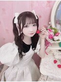 木内ゆうかちゃん ふわふわツインテールにしました♪