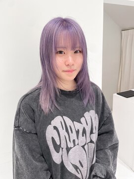 ハイブ 金沢(Hive) ナチュラルパープル ホワイトカラー