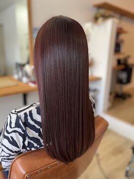 オダンゴヘアー(odango hair) 髪質改善カラー／艶髪