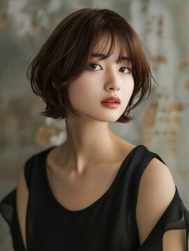 アルトリスト(Altruist Aging×HAIR&SPA) ★ダークアッシュ大人ガーリーボブ着物似合わせカット/髪質改善