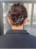 ブライダルヘアセット/結婚式ヘアセット/結婚式着付け
