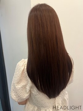 アーサス ヘアー デザイン 研究学園 学園の森店(Ursus hair Design) レイヤーロング×ブラウングラデーションカラー