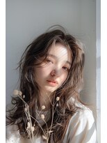 ラナ 新宿(lana)&nbsp;ゆるふわレイヤーミディ【lana hair新宿】