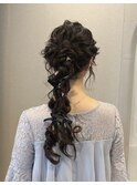 ラメワックスダブル編み下ろし