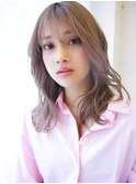 ★ウェーブ感のあるエアリーロング/美髪感/くびれレイヤー