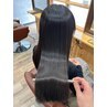1番人気髪質改善トリートメント＋艶髪カラー+お悩み改善カット￥28600→16500