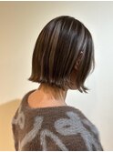 フェミニンロング似合わせカットミディアムスパイキーショート