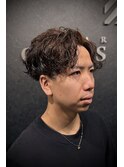 波巻きスパイラルパーマ