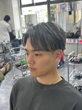 ワンシザース(ONE SCISSORS) メッシュカラー 大人パートスタイル