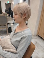 ラボヌールヘアーグレース 門前仲町店(La Bonheur hair grace)&nbsp;【grace三瓶】コンパクトショート/マッシュショート/ハイトーン