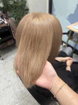 テーラヘアー 成田店(TELA HAIR) ミルクティーベージュ【TELAHAIR 成田】