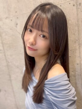 アリアツイン バイ エクラート 池袋西口店(ARiA TWiN by ECLART) 【朝が楽になる艶髪ストレート】大人レイヤーカット