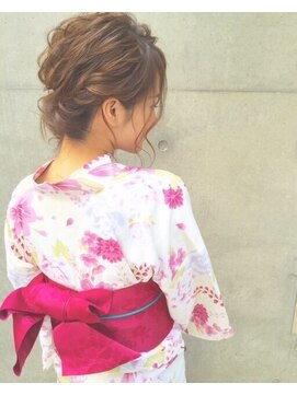 マルシェ(marche) 真夏のゆるふわ浴衣アレンジ