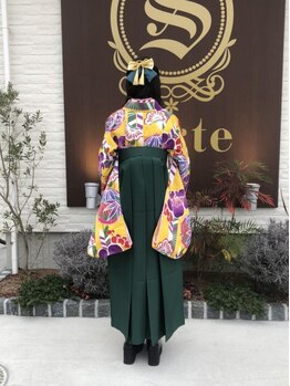 ソルテ(Sorte)の写真/【ご予約受付中】特別な日の着付けやヘアセットならお任せ◎思い出に残る一日を華やかに演出します♪
