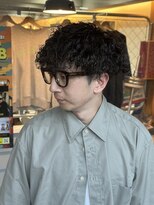 スウェル 船橋店(Swell)&nbsp;MEN’S HAIR/波巻きツイストスパイラル/リバースセンターパート