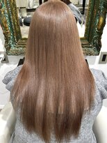 ルネラトーキョー(RUNERA TOKYO) 寒色ミルクティーベージュケアブリーチ髪質改善渋谷