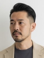 バーバーミキ(BARBER MIKI)&nbsp;大人ツーブロック/ビジネスヘア/７：３パート