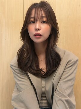 シダ(sida SAIIN) 韓国風ハッシュレイヤーミルクティーベージュ