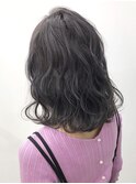 【cuzKLUB】ミディアムスタイル×バイオレットアッシュ