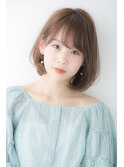 耳かけ小顔ふんわりショートボブ♪ 担当 戸田