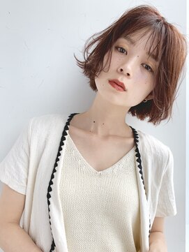 ラボヌール ヘアーウル 春日部西口店(La Bonheur hair heureux) ニュアンスカールボブ