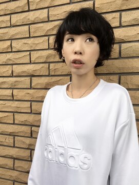 アットウィルヘアー(at will hair) 2018 マニッシュショート×ミックスパーマ