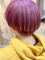 ベロニカ ヘアー(Beronica HAIR)&nbsp;ブリーチカラー×ざくろピンクカラー