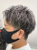 エイトヘアー(Ei8htHair)&nbsp;ブラック＆ホワイト お目立ちメンズデザインカラー