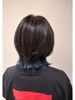 ビューティーマーケット アングゥ イオンモール名取(BEAUTY MARKET ungu)&nbsp;ブルー×ウルフ