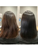 アミーベルフォワ(AMI a BELLE Foi)&nbsp;髪質改善 × ダークネイビー