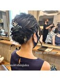 【W-ワット-原宿店】結婚式ヘアセット/お呼ばれ／二次会