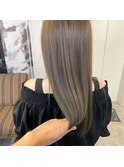 ブリーチ無しアッシュ系カラー★