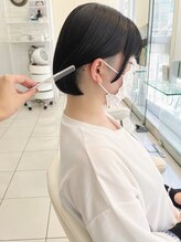 ヘアアンドデイスパ アグー(hair&dayspa AGU) 【横須賀中央 AGU】 刈り上げボブ