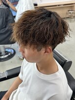 メンズツイストスパイラルパーマ