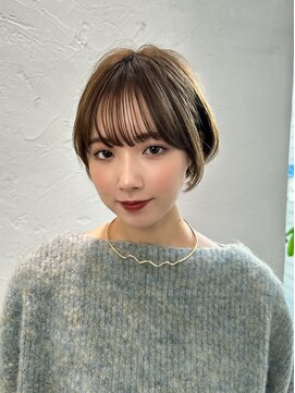 ジョエミバイアンアミ(joemi by Un ami) 【joemi】くびレイヤーイメチェンカットショート(小倉太郎)